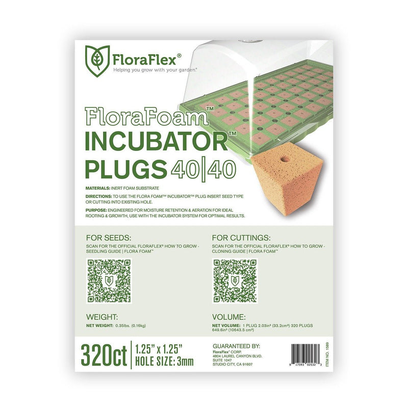 FloraFlex FloraFoam Incubator Plugs 40|40 - Indoor Farmer