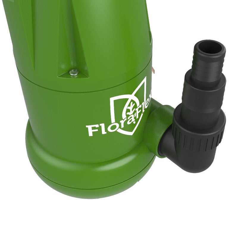 FloraFlex Submersible Pump 1/4 HP - 1874 GPH (Max 10.83 PSI) - Indoor Farmer