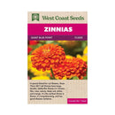 Flowers - Giant Blue Point Formula Zinnia Seeds 1g (Approx. 120 seeds) - Indoor Farmer