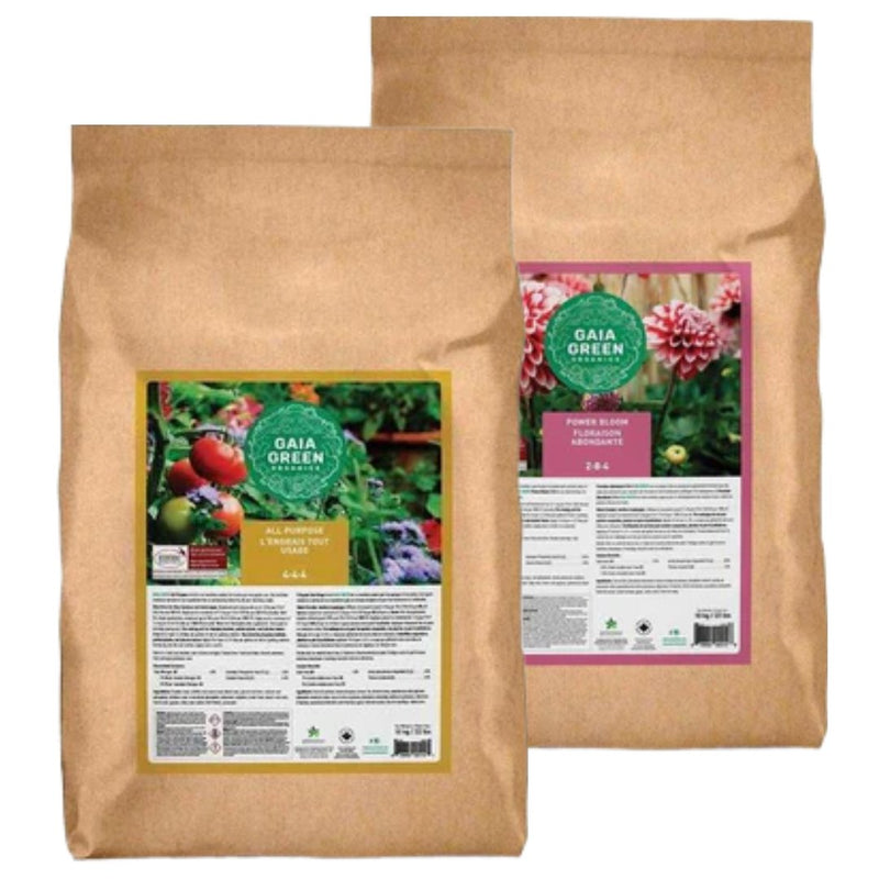 Gaia Green All Purpose & Power Bloom Pack - Indoor Farmer