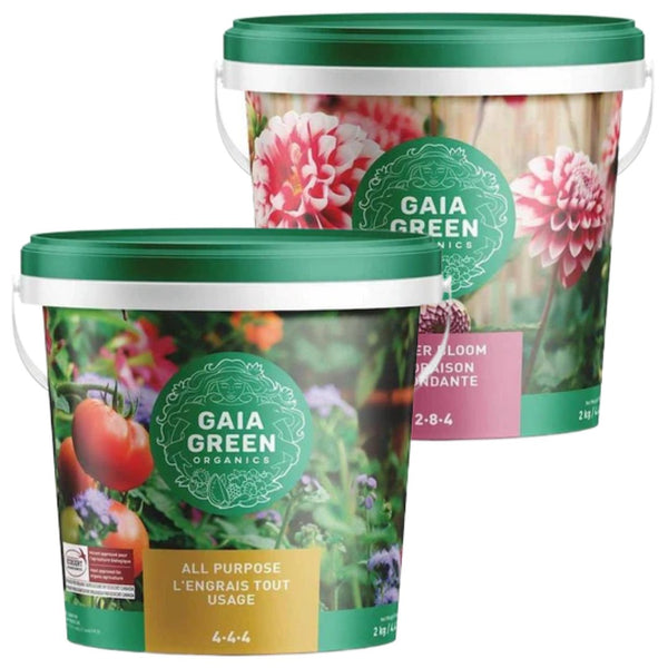 Gaia Green All Purpose & Power Bloom Pack - Indoor Farmer
