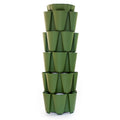 GreenStalk 5 Tier Original Vertical Planter - Basic Texture Evergreen - Indoor Farmer