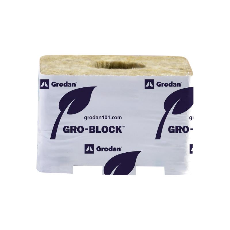 Grodan IMPROVED Gro-Blocks 4"X4"X2.6" (GR6,5) - Indoor Farmer