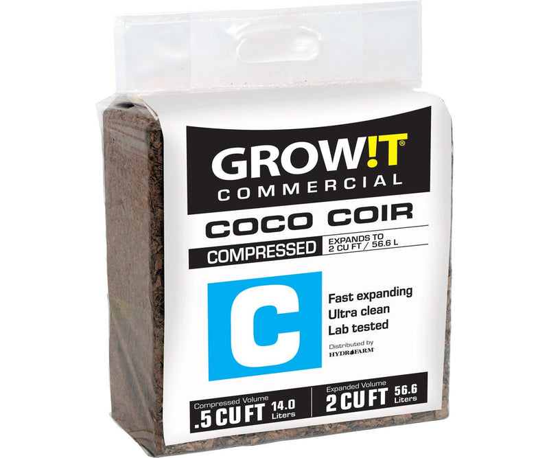 Grow!t Commercial Coco Coir Bale - Indoor Farmer