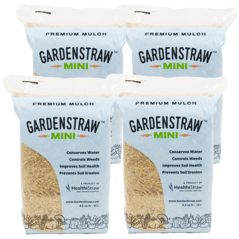 HealthiStraw GardenStraw Mini Premium Mulch - Indoor Farmer