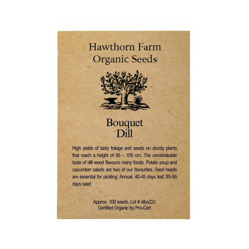 Herbs - Bouquet Dill Seeds - Indoor Farmer
