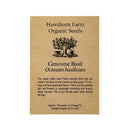 Herbs - Genovese Basil Seeds 100 Seed Packet - Indoor Farmer