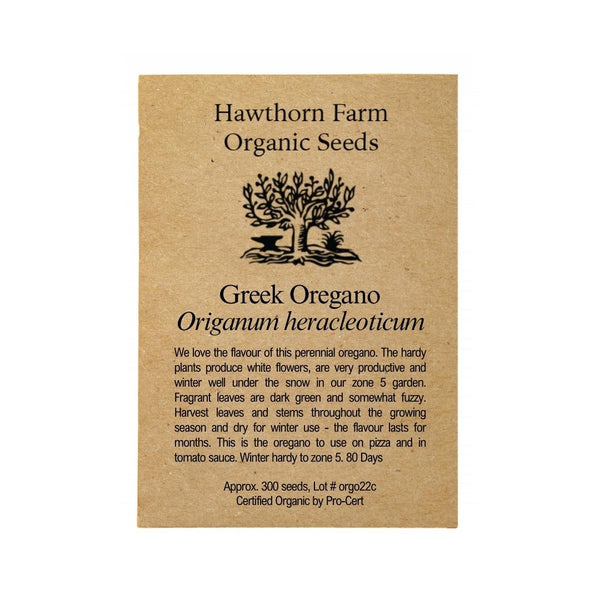 Herbs - Greek Oregano Seeds - Indoor Farmer