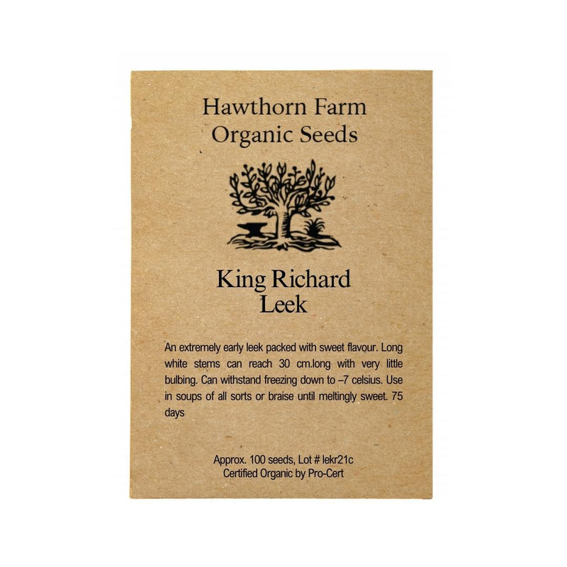 Leek - King Richard Seeds - Indoor Farmer