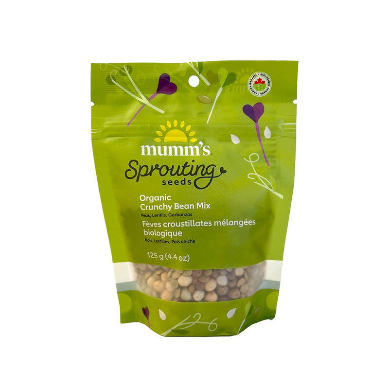 Mumm's Sprouting Seeds Crunchy Bean Mix - Indoor Farmer