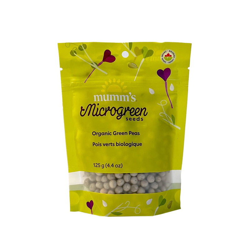 Mumm's Sprouting Seeds Peas, Green - Indoor Farmer