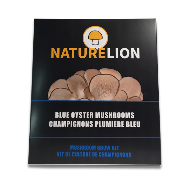 NatureLion Blue Oyster Mushroom Grow Kit - Indoor Farmer