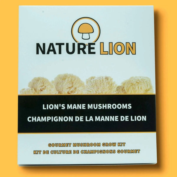 NatureLion Lion's Mane Mushroom Grow Kit - Indoor Farmer