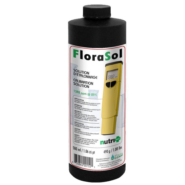 Nutri+ FloraSol Calibration Solution 1382 PPM - Indoor Farmer