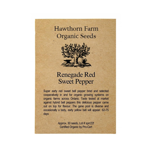 Peppers - Renegade Red Seeds - Indoor Farmer