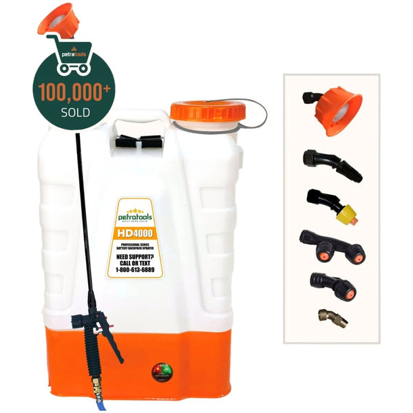 Petratools HD4000 Battery Powered Backpack Sprayer - Indoor Farmer