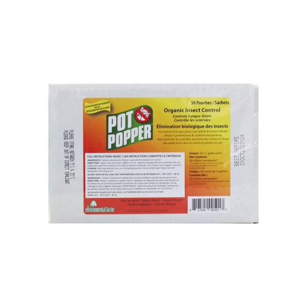Pot Popper PRO Beneficial Nematodes - Indoor Farmer