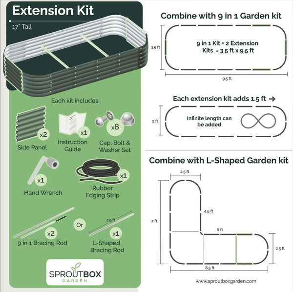 Sproutbox Raised Garden Beds - Indoor Farmer