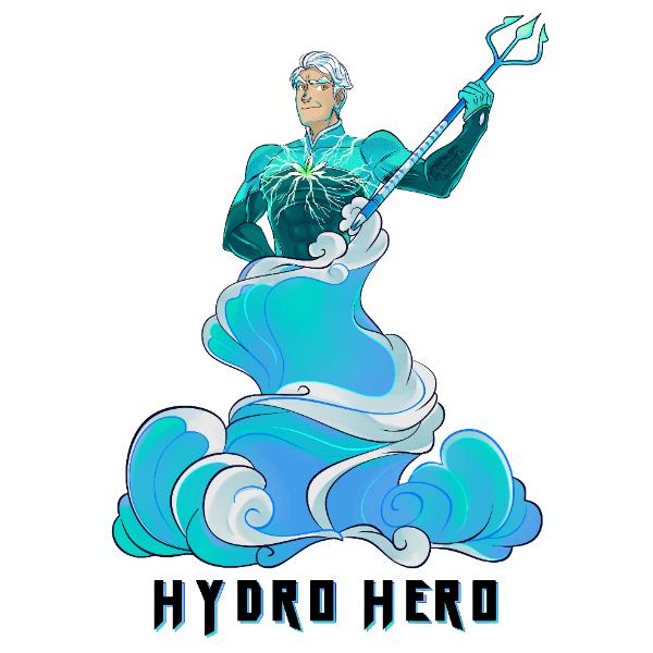 The Indoor Farmers "Hydro Hero" Sticker - Indoor Farmer