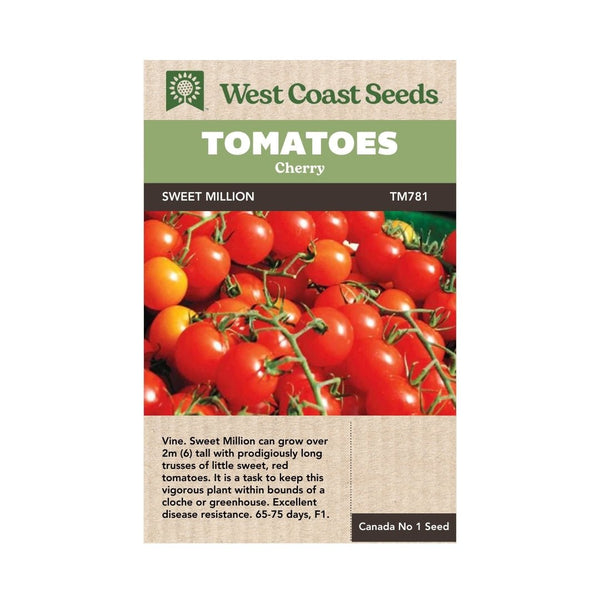 Tomatoes - Sweet Million Cherry Tomato Seeds - Indoor Farmer