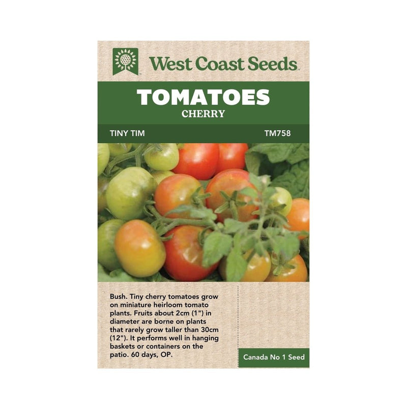 Tomatoes - Tiny Tim Cherry Tomato Seeds - Indoor Farmer